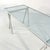 1980s Trestle Desk in Steel and Glass by Rodney Kinsman for Bieffeplast, 1980s For Sale - Image 5 of 9