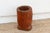 19th Century Rustic Antique Chinese Mortar, Carved Wood Planter For Sale In Los Angeles - Image 6 of 8