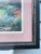 Framed "Morning Dogwood" piece by artist Thomas Kinkade. This lithograph features a serene garden scene with a white...
