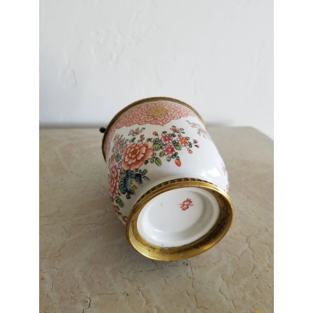 1920s Gilt Bronze Mounted French Porcelain For Sale - Image 4 of 5