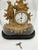 Antique French Gilt Spelter Mantel Clock Glass Dome Windmill Figural Victorian Clock C. 1880 For Sale - Image 10 of 10