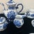 1960s Flow Blue Vintage Teaset - Set of 15 For Sale - Image 11 of 12