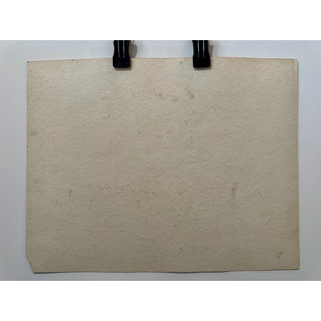 Henry Emil Salloch Original Watercolor on Paper Leadville, Colorado. 1956. For Sale In Atlanta - Image 6 of 7