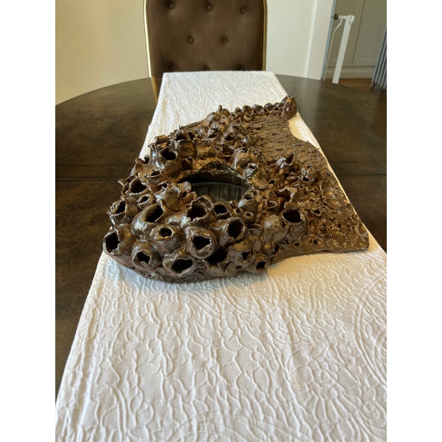 Mid Century Biomorphic Pottery Coral Reef For Sale In New York - Image 6 of 9