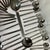 Mid-Century Modern 1950s Copenhagen Cutlery by Erik Herlow Iconic "Obelisk" Pattern - 54 Pieces For Sale - Image 3 of 6