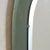 1950s Italian Green Glass Teardrop Wall Mirror in the Manner of Fontana Arte, 1950s For Sale - Image 5 of 6