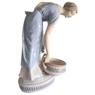 Figure of Woman with Peplus from Amphora, Austria, Early 1900s For Sale