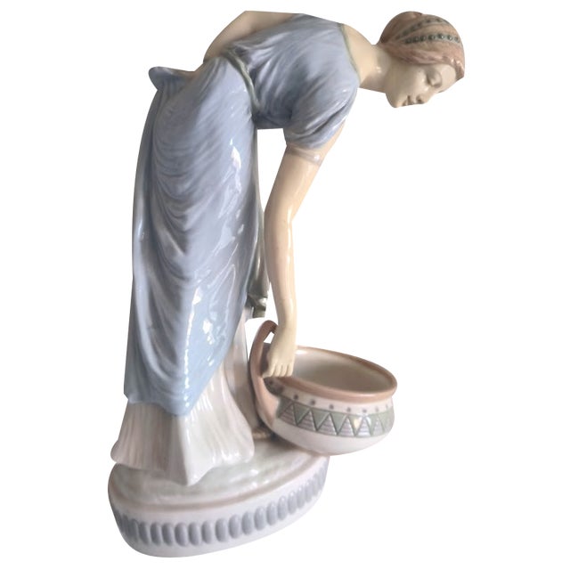 Figure of Woman with Peplus from Amphora, Austria, Early 1900s For Sale