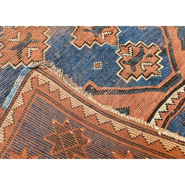 Antique Caucasian Kazak Bordjalou Rug, Hand-Knotted Wool, Late 1800s, 4' x 6' For Sale In Chicago - Image 6 of 18