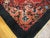Fabuluos Red Open Field Color With Nice Floral Border Antique Chinese Art Deco Rug For Sale In New York - Image 6 of 7