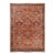 Antique 19th Century Orange Sultanabad Area Rug 8'5 X 11'10 For Sale