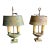 1940s French Style Bouillotte Lamps - a Pair For Sale