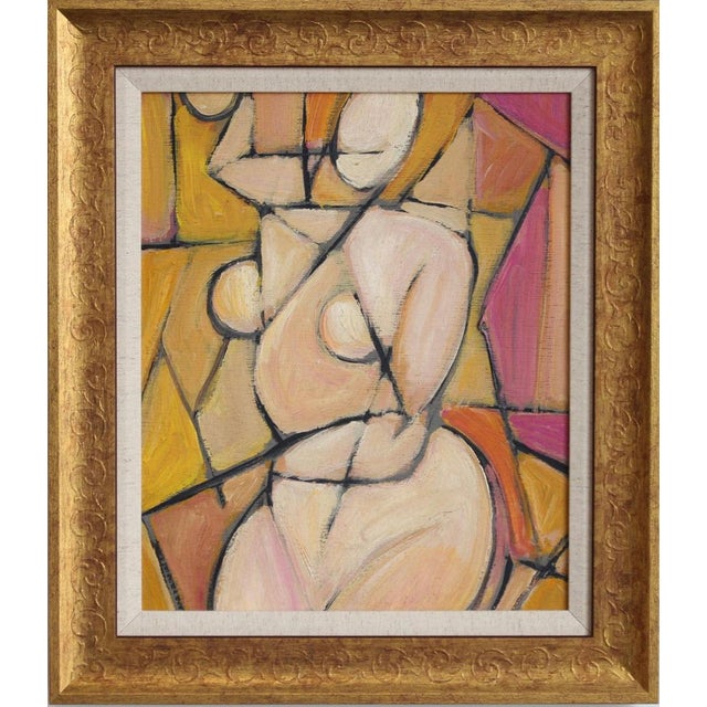 The Vanguard Series Nr. VIII: Postwar European Abstract Composition, 1950s-1970s, Oil on Board For Sale - Image 13 of 13