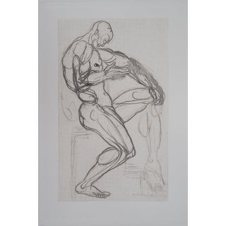 Auguste Rodin, Figure de damné, Etching For Sale