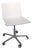 Italian White Swivel Chairs Arper from the Catifa Series For Sale
