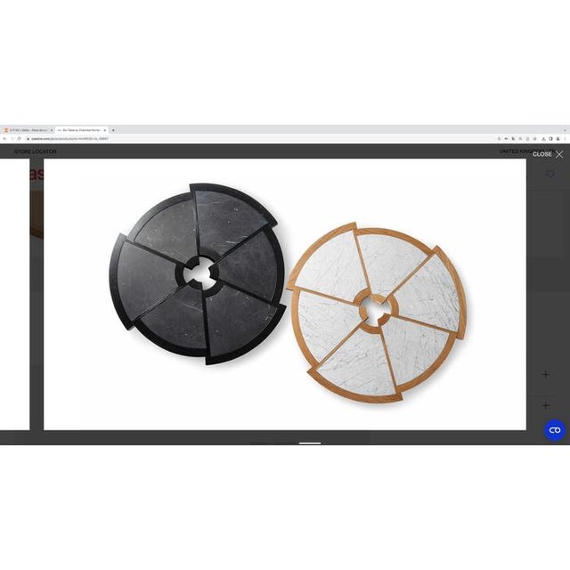 Black Rio Coffee Table by Charlotte Perriand for Cassina, Set of 2 For Sale - Image 8 of 18