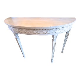 Example of Demi-lune Tables