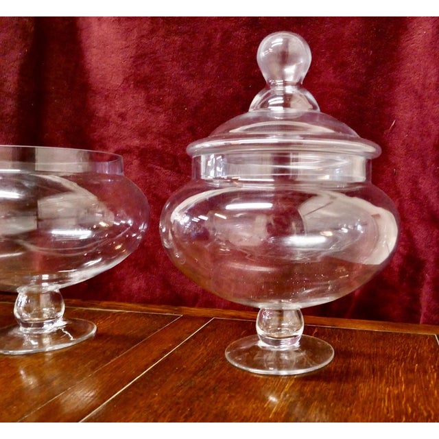 Large Storage Jars Shop Display, 1960s, Set of 2 For Sale - Image 8 of 9