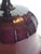 Glass Vintage Murano Glass Amethyst Tazza Compote Bowl Attr Salviati For Sale - Image 7 of 18