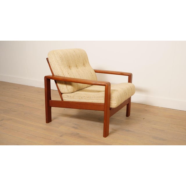 Vintage Teak Lounge Chair, 1960s For Sale - Image 9 of 15