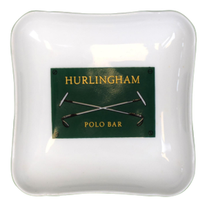 Early 19th Century Hurlingham Polo Bar Porcelain Ashtray