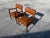 Wood Mid-Century Modern Jens Risom Model C140 "Playboy" Walnut Armchairs - A Pair For Sale - Image 7 of 10