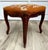 Antique French Louis XV Style Carved Wood Figural Needlepoint Footstool For Sale - Image 14 of 15