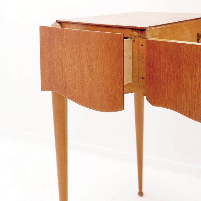 Dressing Table with Mirror, Drop-Leaf Lid and Drawers For Sale - Image 13 of 16