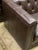 2020s Contemporary Olivia & Quinn Modern Button and Tufted “Spellbound Leather” Sofa For Sale - Image 5 of 12