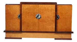 French Art Deco Sideboard by Michel Dufet, 1925
