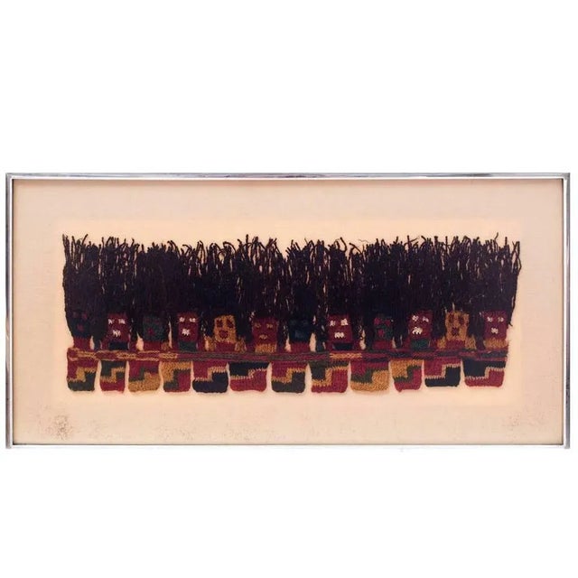 Framed Pre-Columbian Textile For Sale - Image 9 of 9