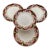 Early 1900s John Maddock & Sons Climax Dessert/Salad Plates - Set of 4 For Sale
