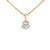 Envelop your neckline with the mesmerizing sparkle of this exquisite pendant necklace, masterfully crafted from lustrous...