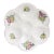 Antique French Luneville Floral Porcelain Oyster Plate For Sale
