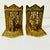 Metal 1950s Vintage Mythical Hollywood Regency Boho Chic Brass Winged Lion Bookends - A Pair. For Sale - Image 7 of 14