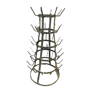 Galvanized Iron Bottle Drainer, 1920s