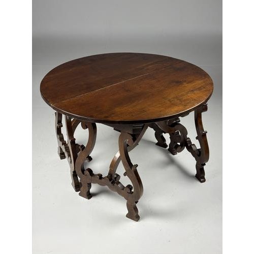 Italian Demi-Lune Tables, Set of 2 For Sale - Image 13 of 18