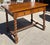Baker Furniture Company Baker Furniture English Oak & Burl Wood Barley Twist Writing Desk For Sale - Image 4 of 7