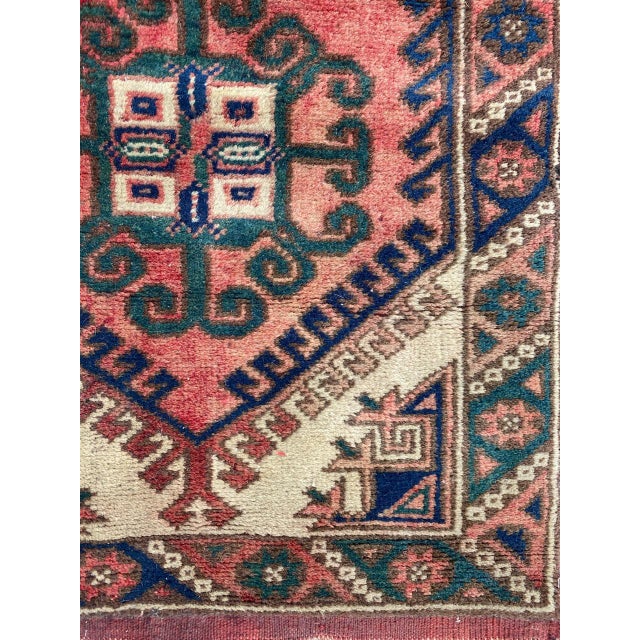 Small Turkish Anatolian Rug For Sale - Image 10 of 16