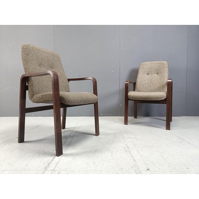 Vintage Bentwood Armchairs, 1993, Set of 8 For Sale - Image 10 of 12