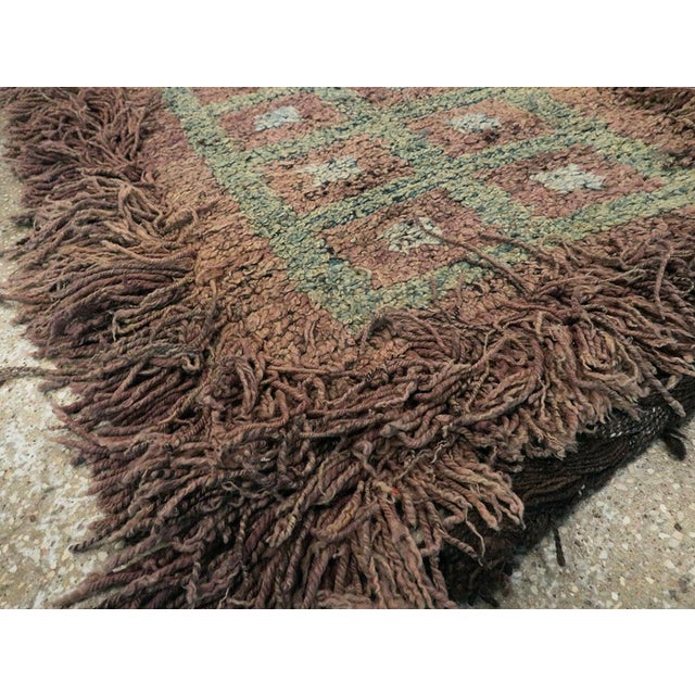 Textile Galerie Shabab Collection Mid-20th Century Handmade Tibetan Wangden Long Runner For Sale - Image 7 of 7
