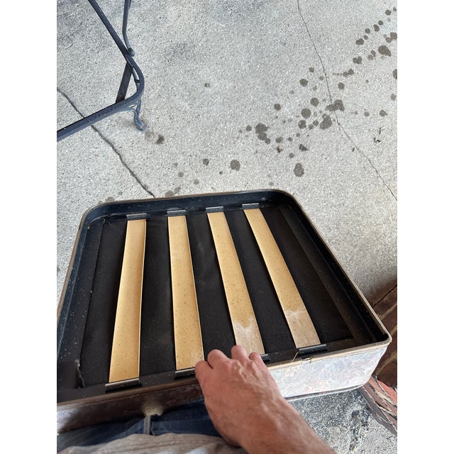 Vintage Woodard Six Piece Sectional Sofa Wrought Iron Patio Furniture, Attributed For Sale - Image 9 of 9