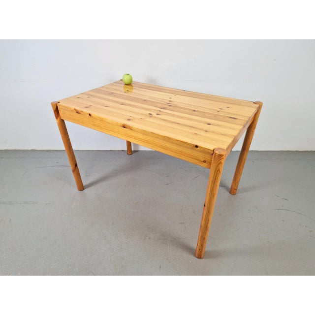 Brown Danish Pine Dining Table by Rainer Daumiller, 1970s For Sale - Image 8 of 10