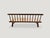 Andrianna Shamaris Couture Low Teak Wood Sofa For Sale - Image 9 of 18