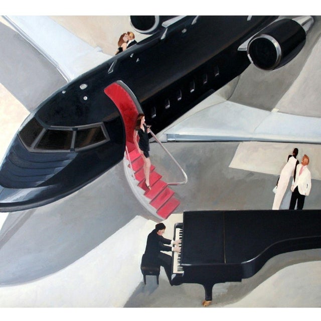 Marek Okrassa, Avionette, 2010, Oil on Canvas For Sale - Image 3 of 6