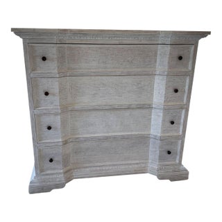 Large Whitewashed Dresser by Noir For Sale