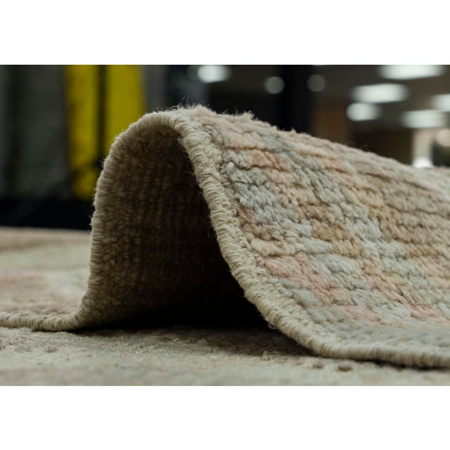 Brown Turkish Kilim Oriental Handmade Flatweave 9'10" x 11'6" #18679 For Sale - Image 8 of 8