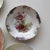 Shabby Chic Vintage German Porcelain Floral Design Hand Painted Wall Plates S/6 For Sale - Image 3 of 9