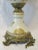 1940s 1940s Hand-Painted Porcelain & Gilded Bronze Rococo Style Trophy Vase For Sale - Image 5 of 11
