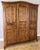 Vintage French Louis XVI Style Carved Oak 3-Door Wardrobe For Sale - Image 16 of 16